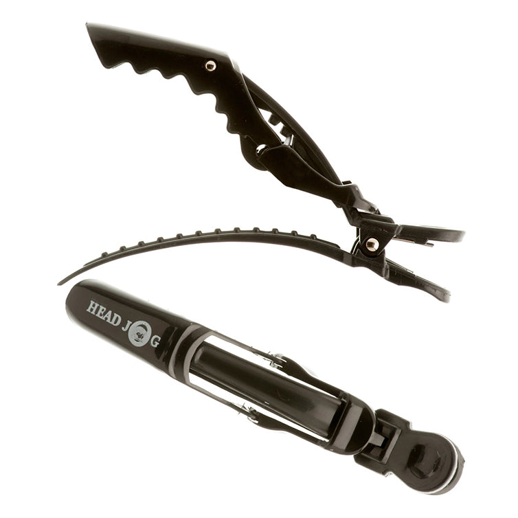 Head Jog Dino Klipz Black - Pack of 4