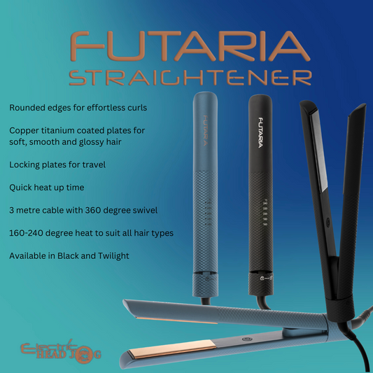 Electric Head Jog Futaria Straightener Black