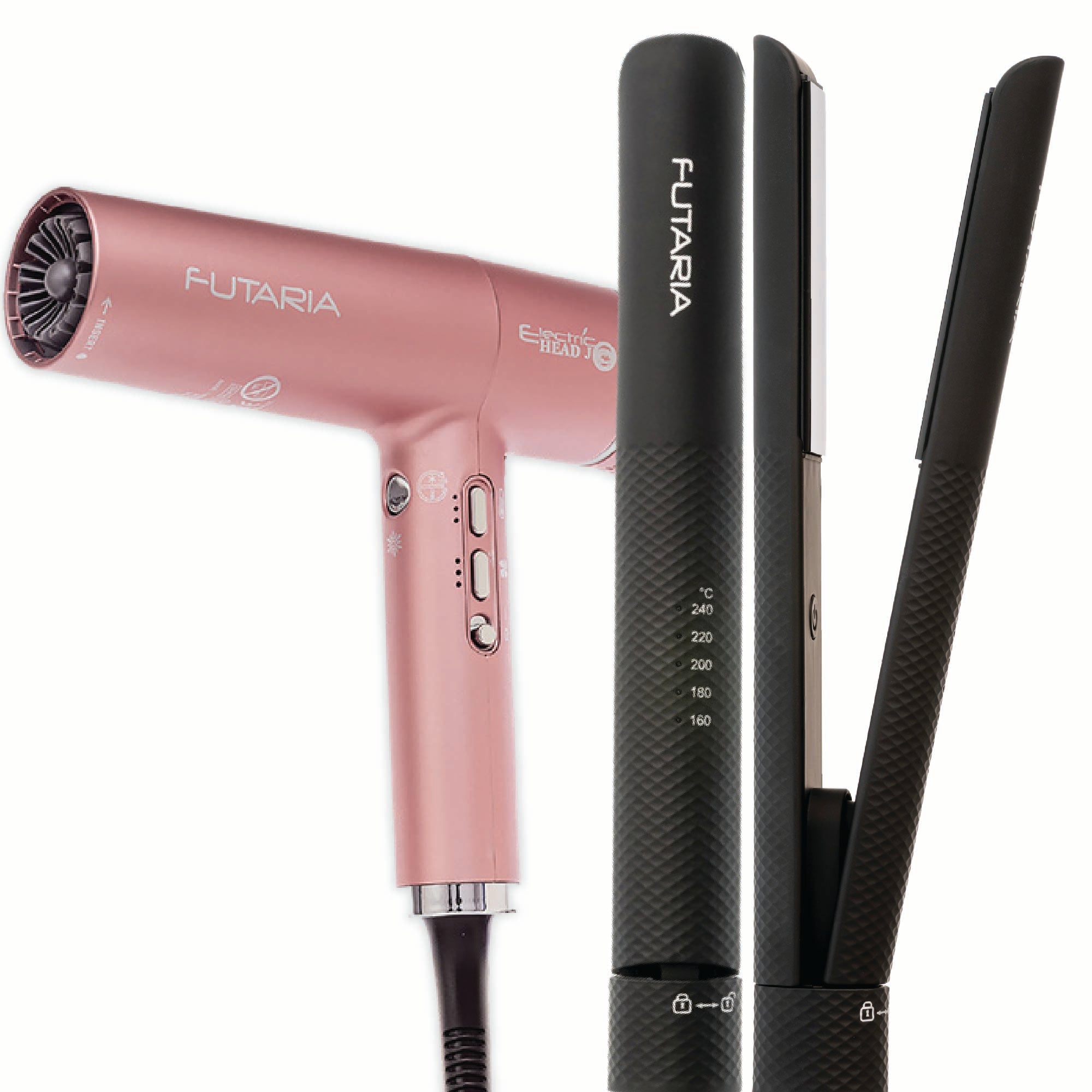 Perfect Duo Dusk/Black - Hairdryer & Straightener Set – Head Jog