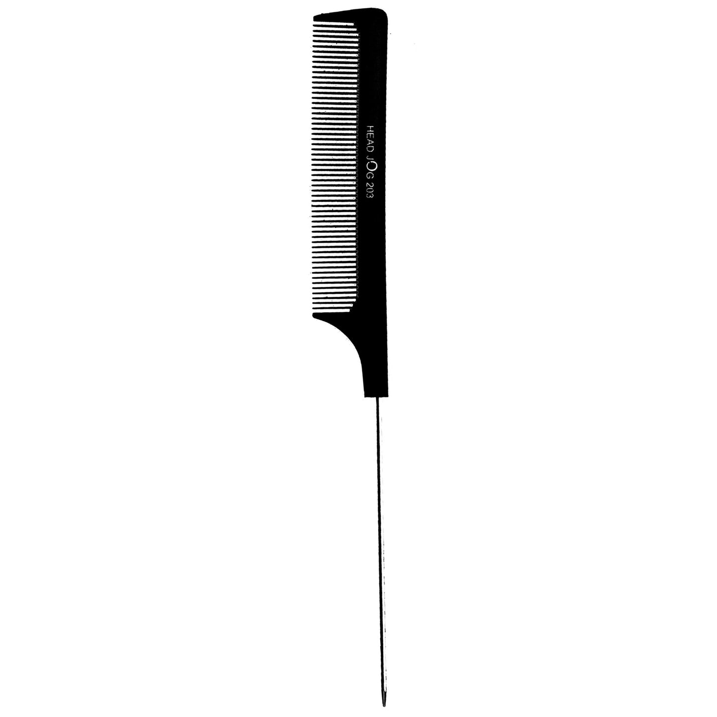 Head Jog 203 Pin Tail Comb Black