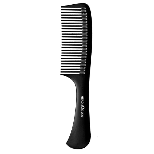 Head Jog 206 Detangle Comb Black