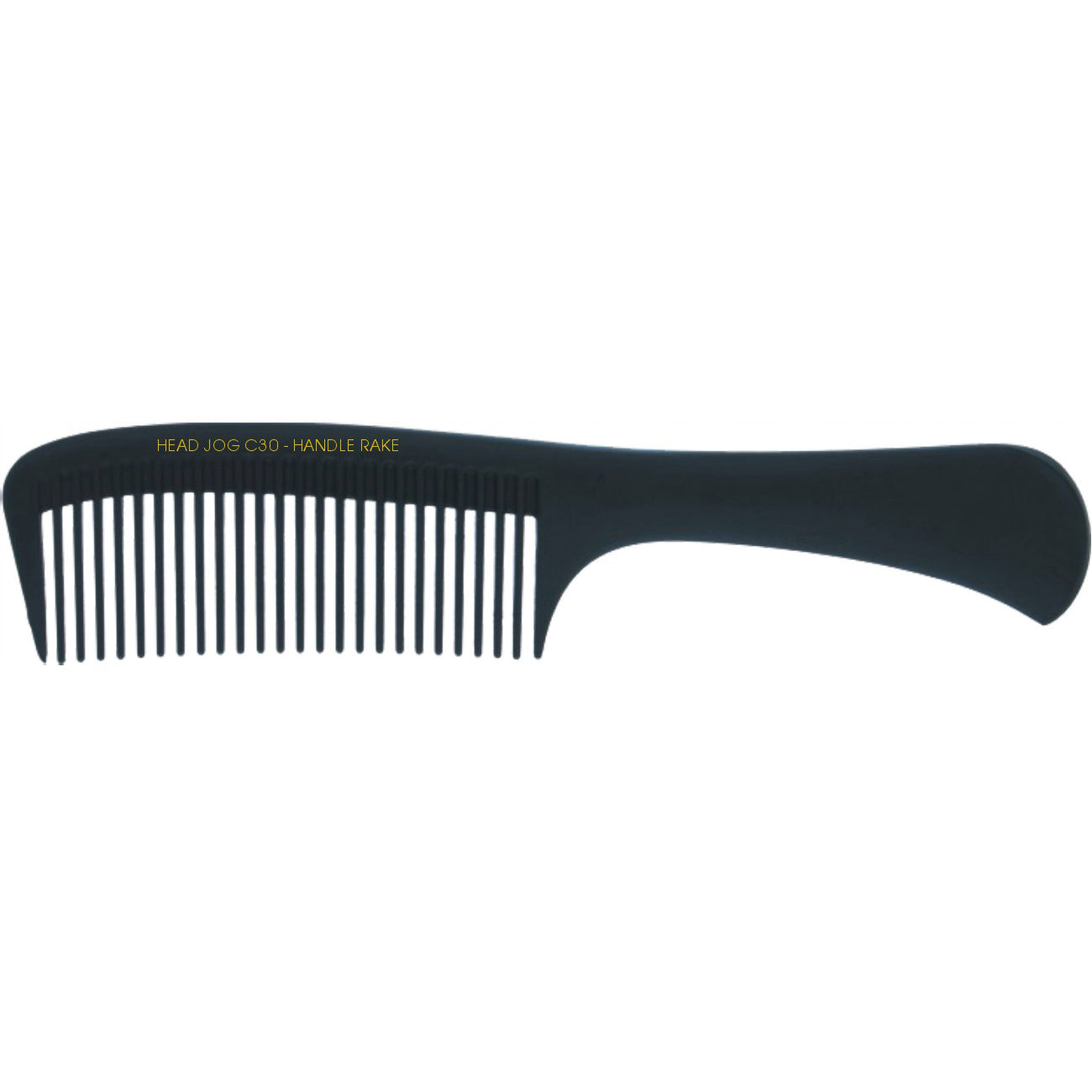 Head Jog C30 Carbon Handle Rake Comb