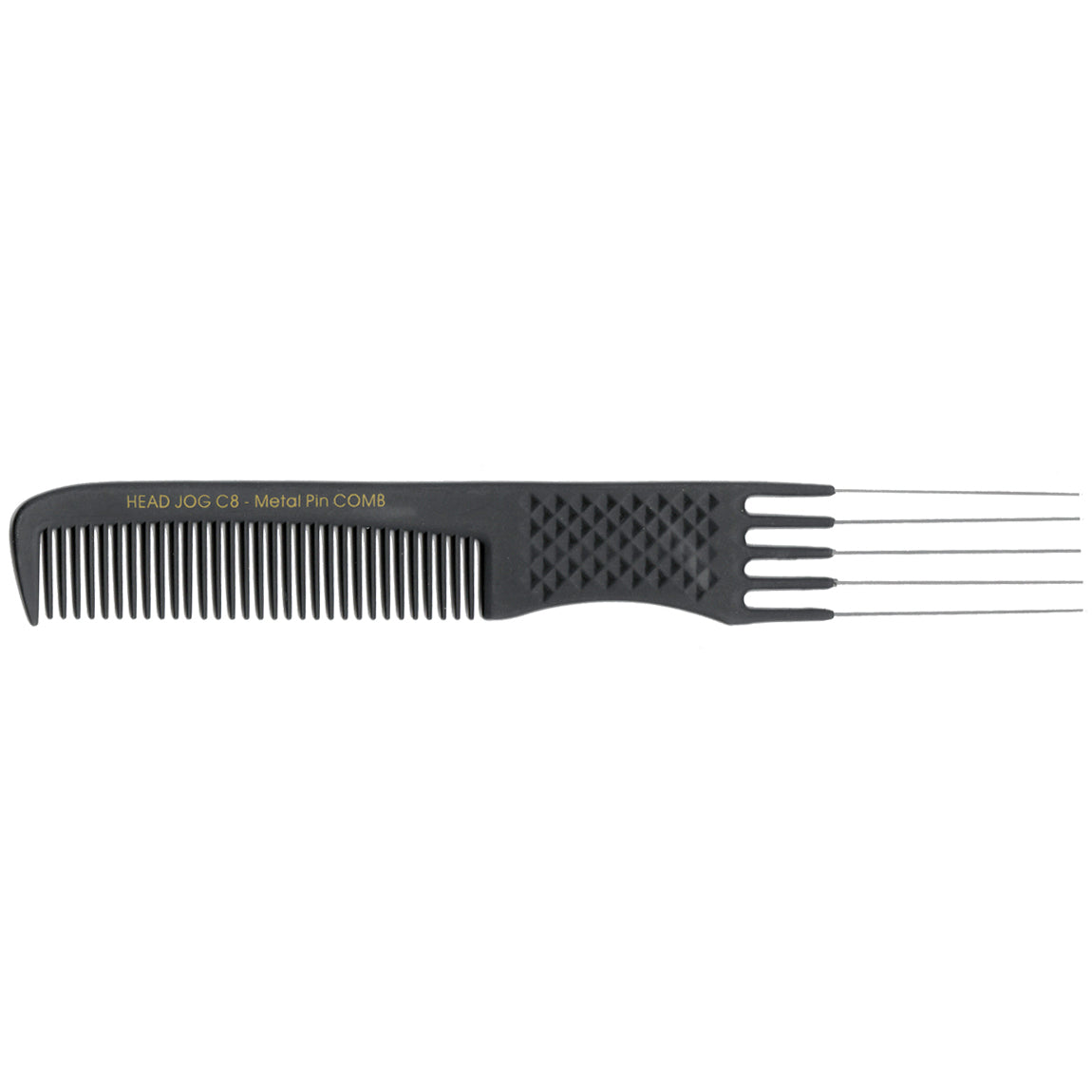 Head Jog C8 Carbon Metal Pin Comb