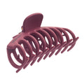Head Jog Straw Claw Clip Mulberry