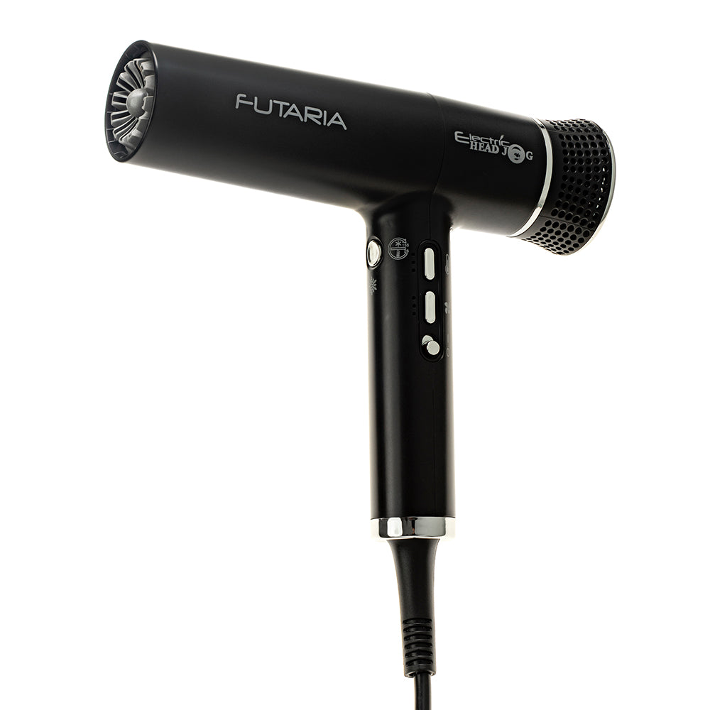 Electric Head Jog Futaria Hairdryer Black