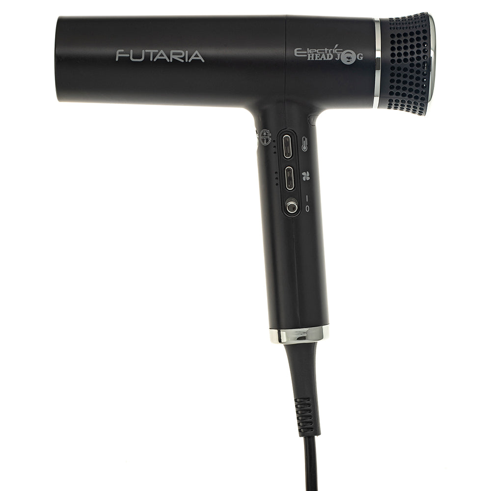 Electric Head Jog Futaria Hairdryer Black