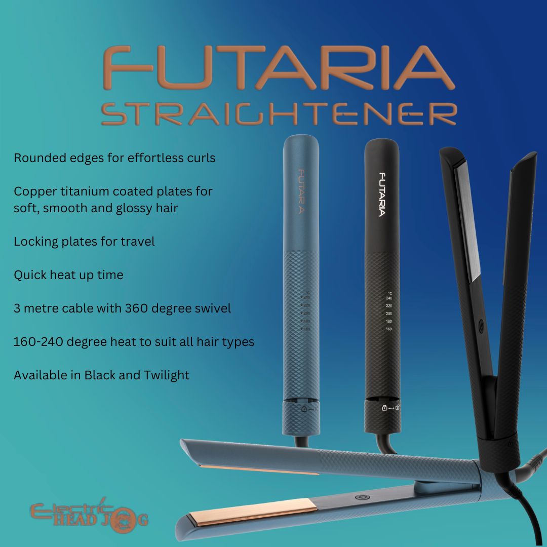 Electric Head Jog Futaria Straightener Black