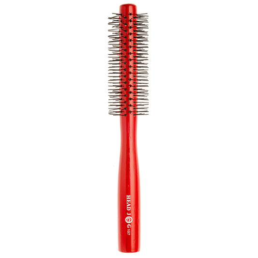 Head Jog 107 Red Wooden Round Brush 35mm