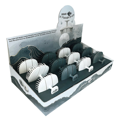 Head Jog 14 Scalp Massage Brush Display Deal