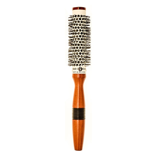 Head Jog 55 Wood Ceramic Round Brush 25mm