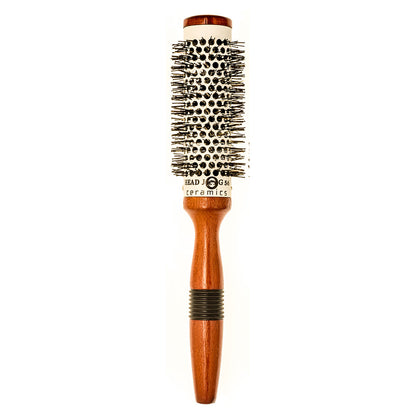 Head Jog 56 Wood Ceramic Round Brush 33mm