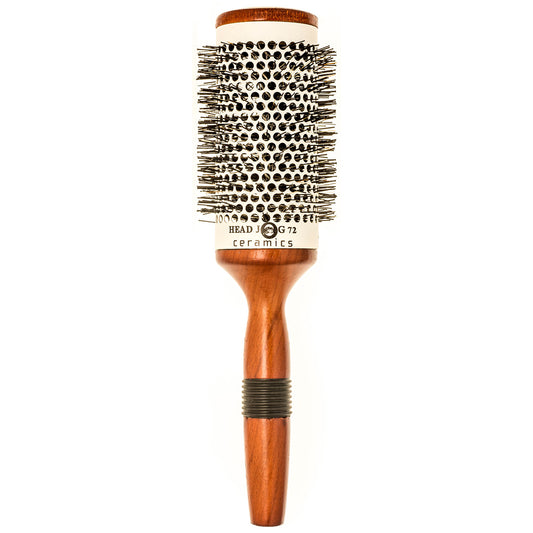 Head Jog 72 Wood Ceramic Round Brush 53mm