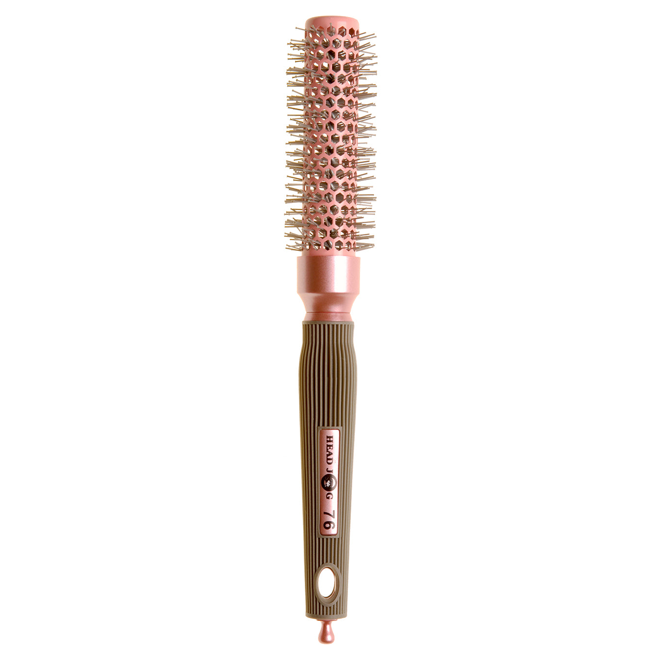 Head Jog 76 Pink Round Brush 25mm