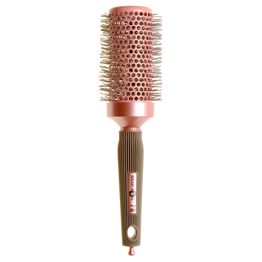 Head Jog 78 Pink Round Brush 43mm