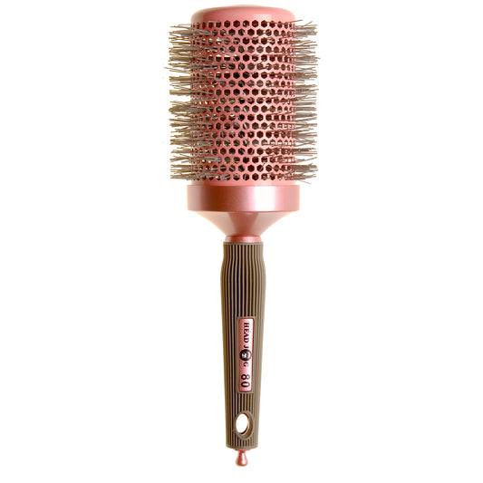 Head Jog 80 Pink Round Brush 60mm