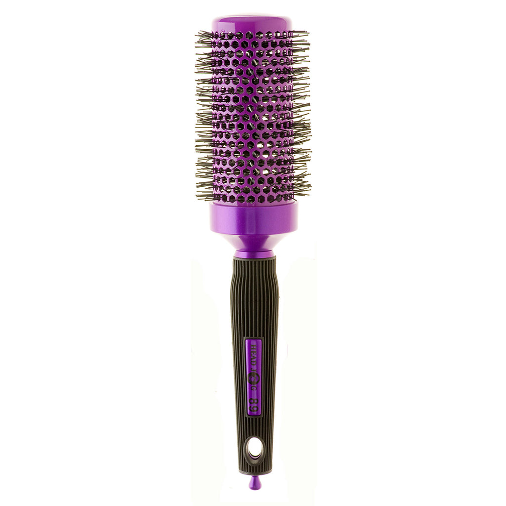 Head Jog 89 Purple Round Brush 43mm
