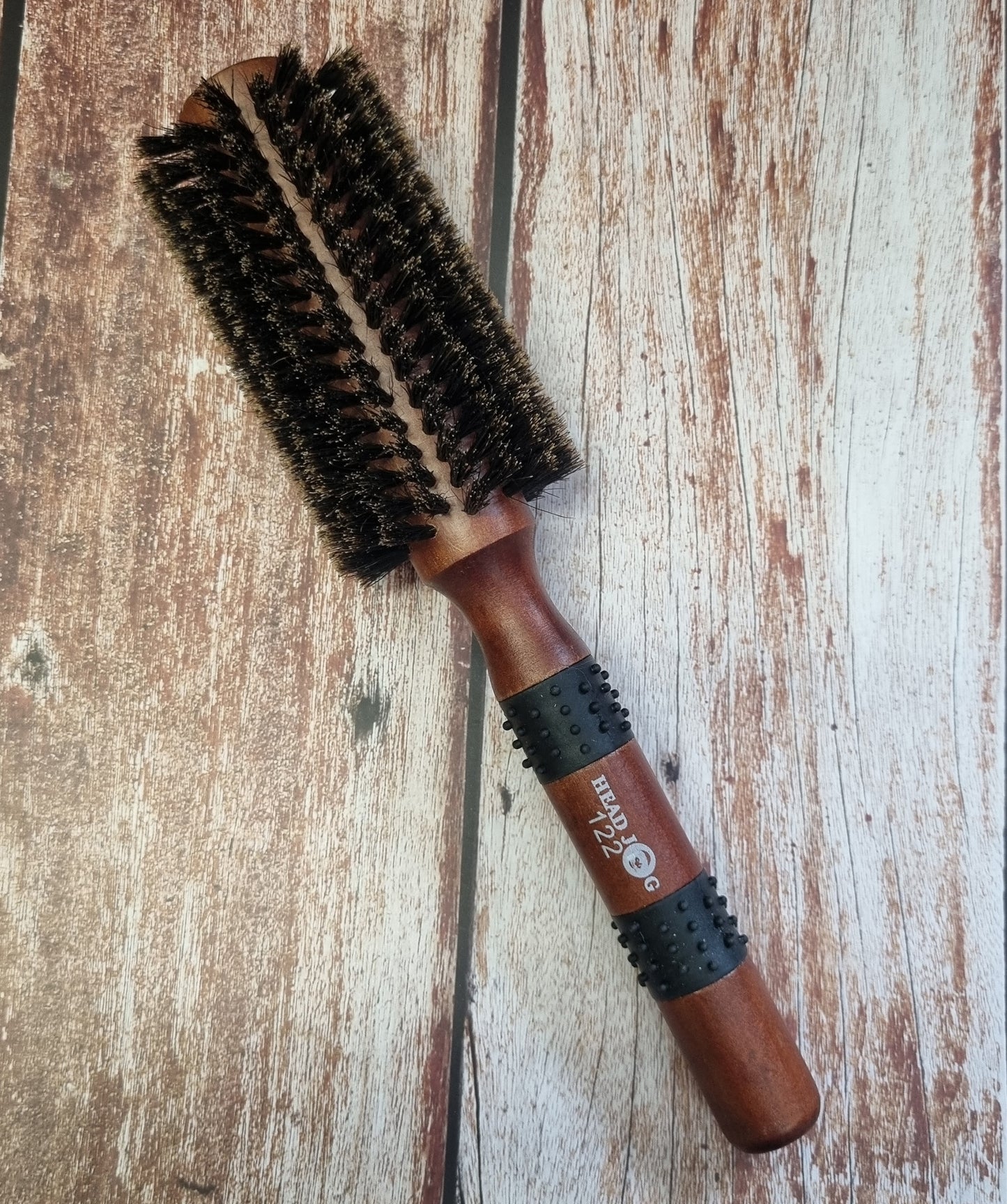 Head Jog 122 Natural Boar Bristle Round Brush 28mm