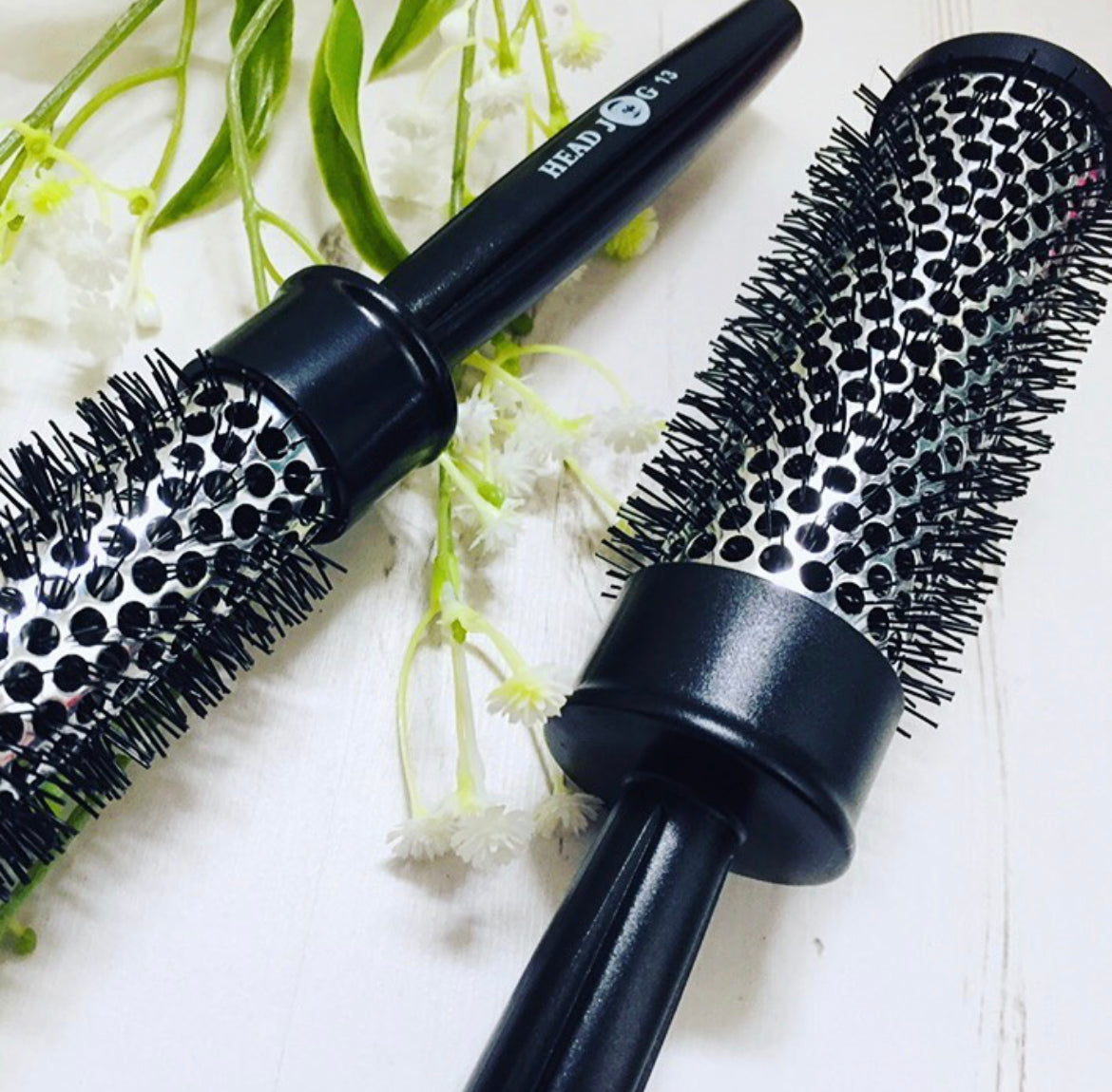 Head Jog 12 Heat Retainer Round Brush 15mm