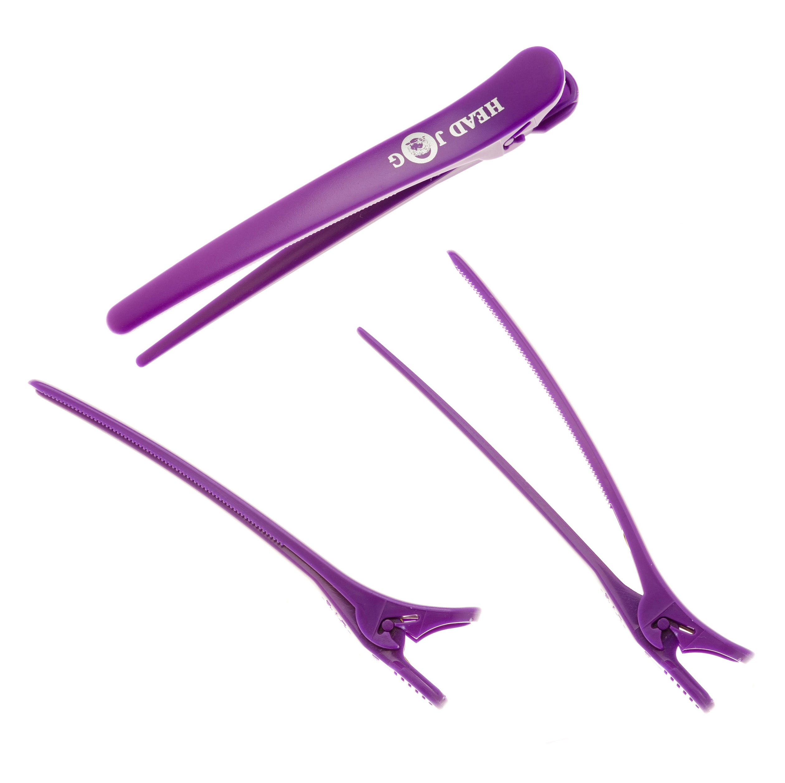 Head Jog Klip-Itz Purple - Pack of 6