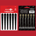 Head Jog Carbon Klipz - Pack of 6